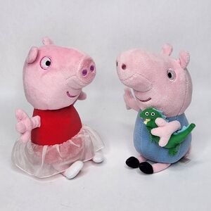 Peppa Pig & George Pig Plush Characters